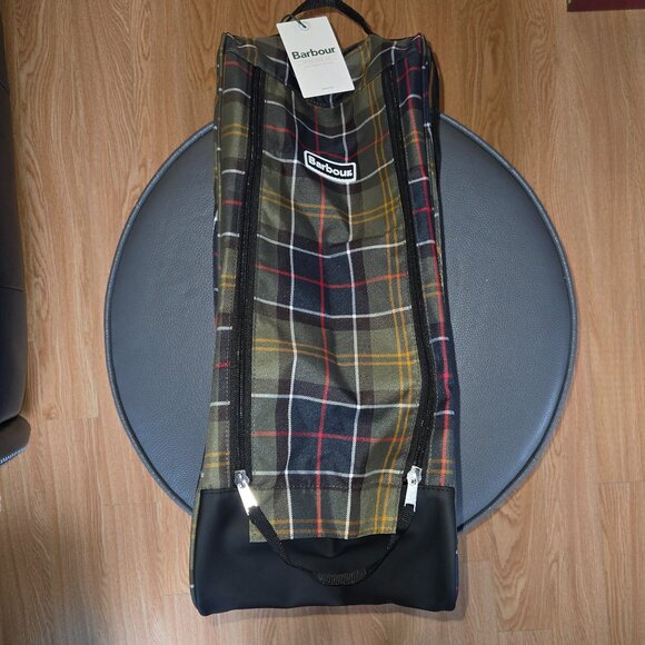 Barbour Waterproof Classic Tartan Wellington Boot Bag (Unisex) - Picture 2 of 8
